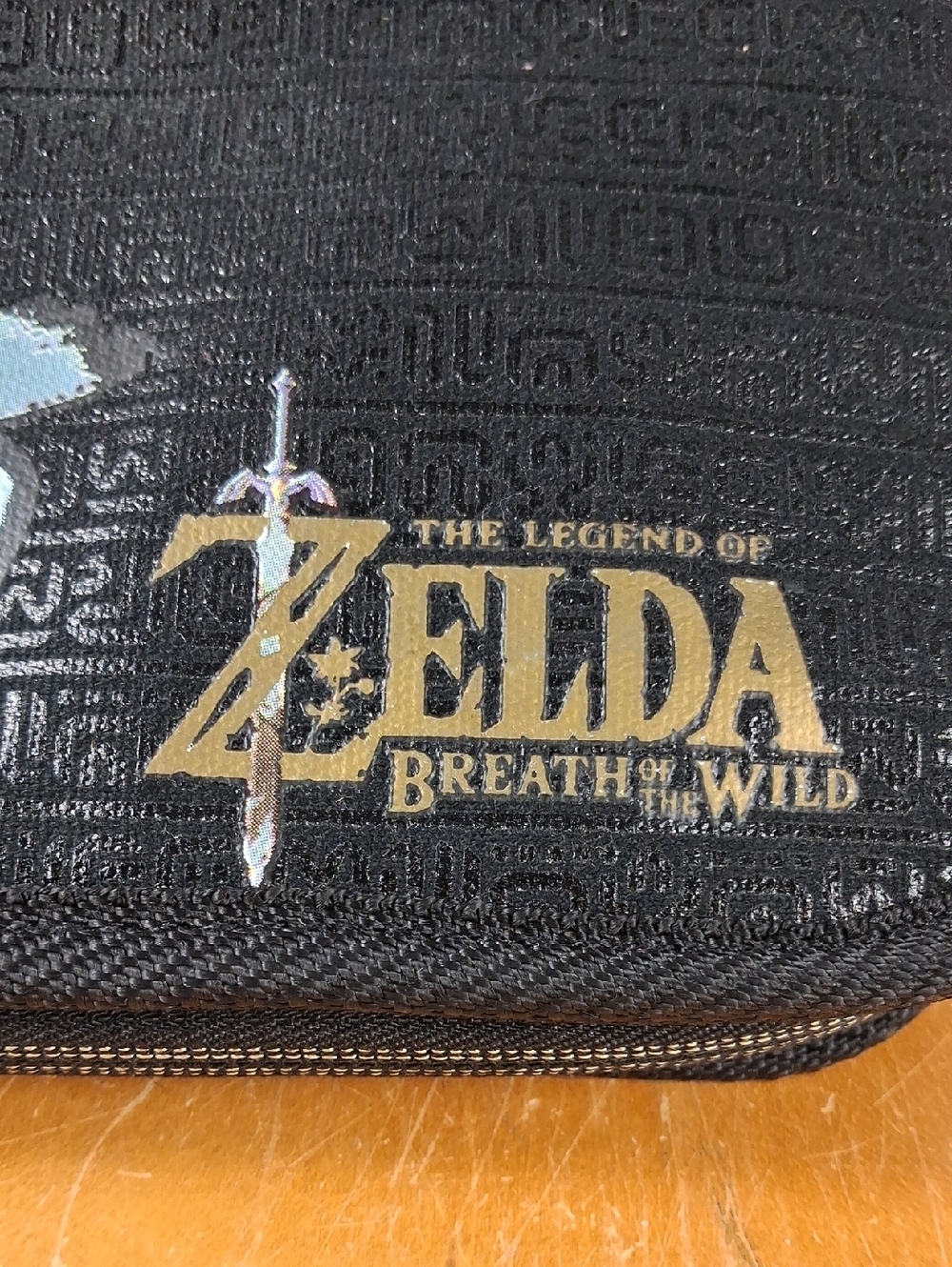 Nintendo Switch Zelda Breath Of The Wild Mesh Inside Pocket Soft Shell Game Case - Picture 3 of 7